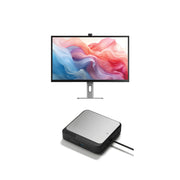 Clarity Max Touch 32" UHD 4K Monitor with USB-C Power Delivery, Webcam and Touch Screen + Dual 4K Universal Docking Station – DisplayPort Edition
