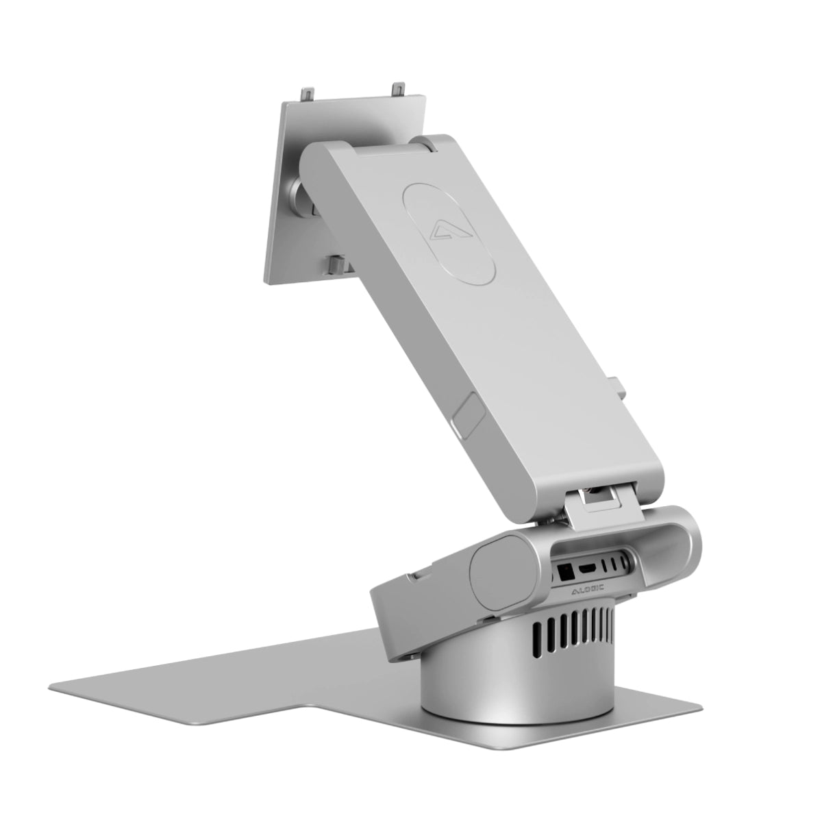 Omni 2-in-1 Fold Stand for Aspekt 32” monitor with Mac Mini (Current Gen)