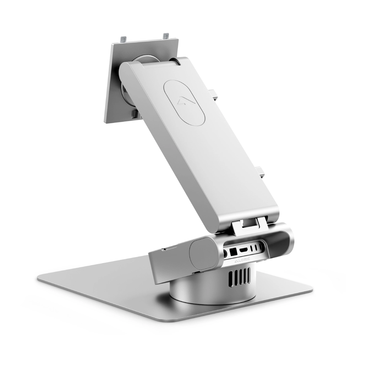 Omni 2-in-1 Fold Stand for Aspekt 32” monitor with Mac Mini (Current Gen)