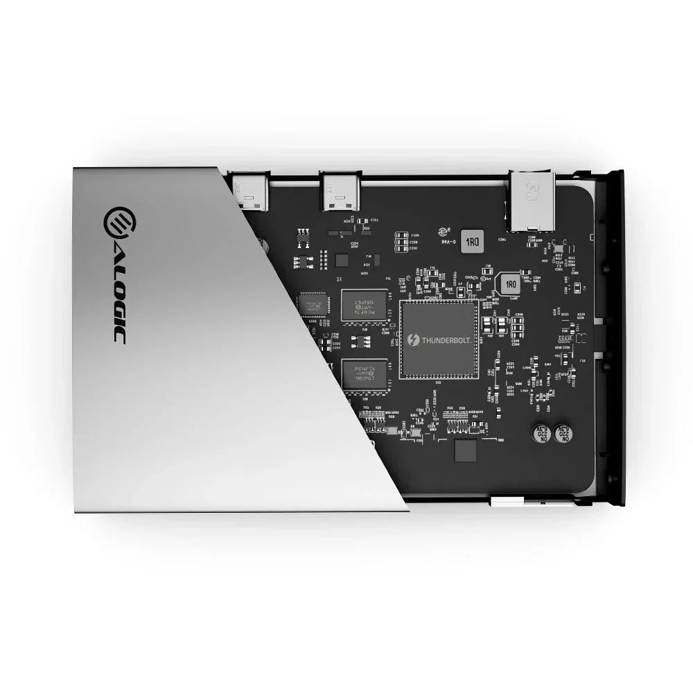 Clarity Fold Touch 32" 4K UHD Monitor with 65W Power Delivery, Webcam, Touchscreen & Fold Stand + Thunderbolt 4 BLAZE Hub